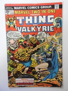 Marvel Two-in-One #7 (1975) MVS intact!