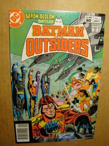 BATMAN AND THE OUTSIDERS 2 *NM- 9.2 OR BETTER* WONDER-WOMAN FLASH FIRESTORM 