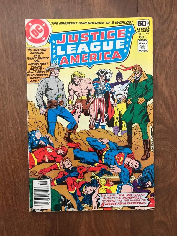 Justice League of America #159 (DC Comics; Oct, 1978) - 44-page giant - Fine+