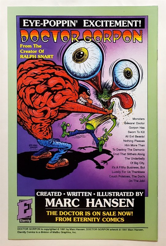 Planet-X #1 (July 1991, Eternity) 8.5 VF+