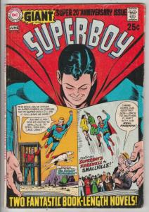 Superboy #156 (Jun-69) FR/GD Fair Superboy