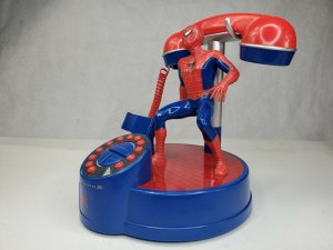 Spider-Man 2 Rotary Home Phone Vintage MARVEL Retro 2004 Limited NM