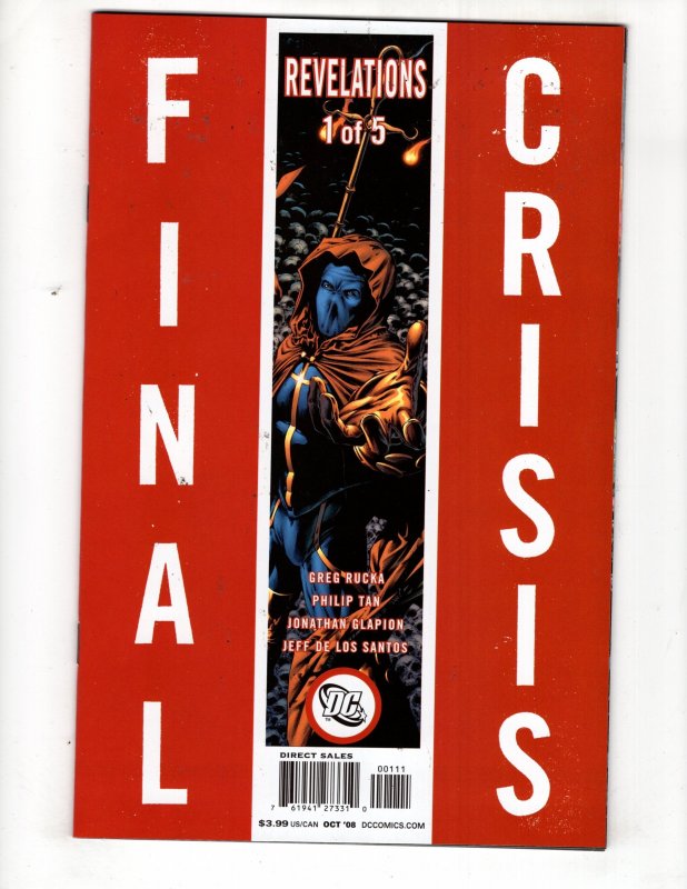 Final Crisis: Rogues' Revenge #2 Sliver Cover (2008) / ID#272