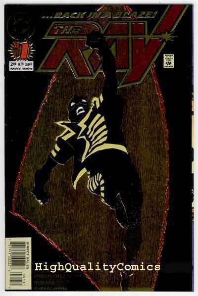 RAY #1, NM+, Joe Quesada, Priest, 1994, Foil cover, more DC in store