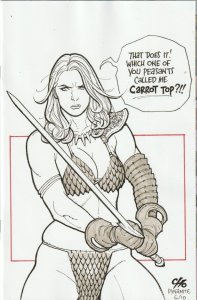 Invincible Red Sonja # 10 Variant 1:7 Cover Q NM Dynamite [K2}