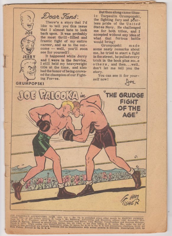 Joe Palooka's Adventures #78