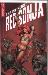 The Invincible Red Sonja #10 Cover B (2022) Red Sonja