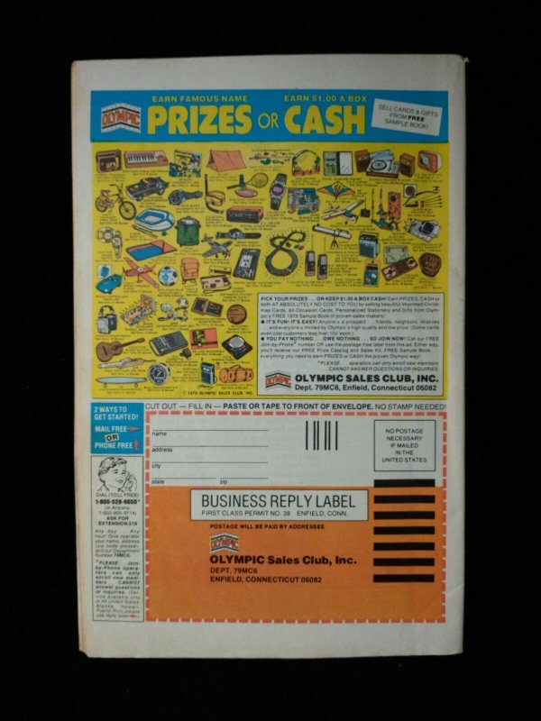 Fantastic Four 210, 1979. Marvel. Grade: Good/Very Good (3.0)