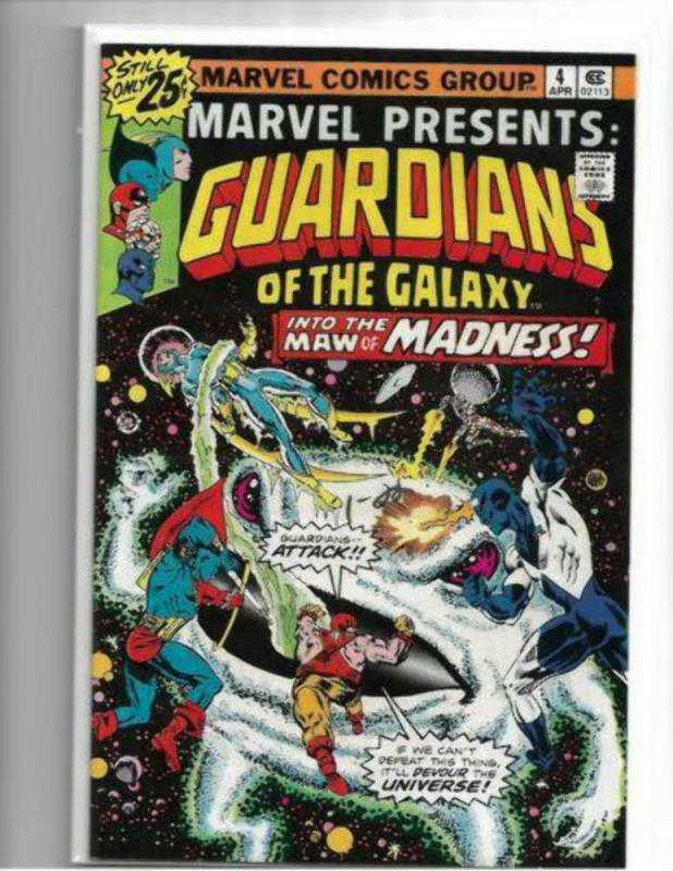 MARVEL PRESENTS #4 - NM - GUARDIANS OF THE GALAXY - BRONZE AGE KEY