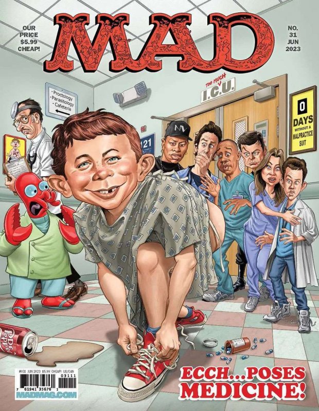 Mad (2nd Series) #31 VF/NM ; DC | June 2023 Magazine