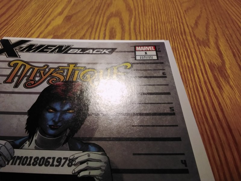 X-Men Black: Mystique #1 Jailhouse variant