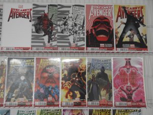 The Uncanny Avengers #1-25, Ann #1 W/Variants (31-BKS) Avg NM-/NM Condition!!