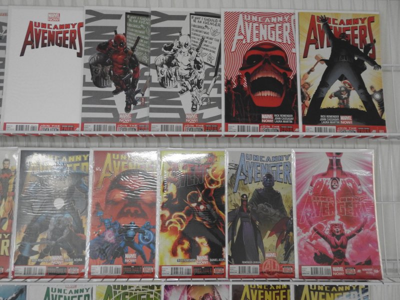 The Uncanny Avengers #1-25, Ann #1 W/Variants (31-BKS) Avg NM-/NM Condition!!