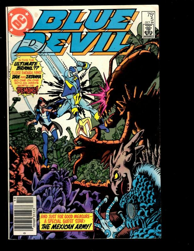 12 Blue Devil DC Comics # 1 2 3 4 5 11 12 13 14 15 16 17  EK4