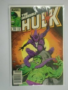 Incredible Hulk #308 Newsstand edition 4.0 VG (1985 1st Series)