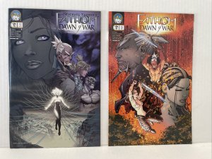 Michael Turners Fathom Dawn Of War Zero  #0 1 2 3 Lot Of 4