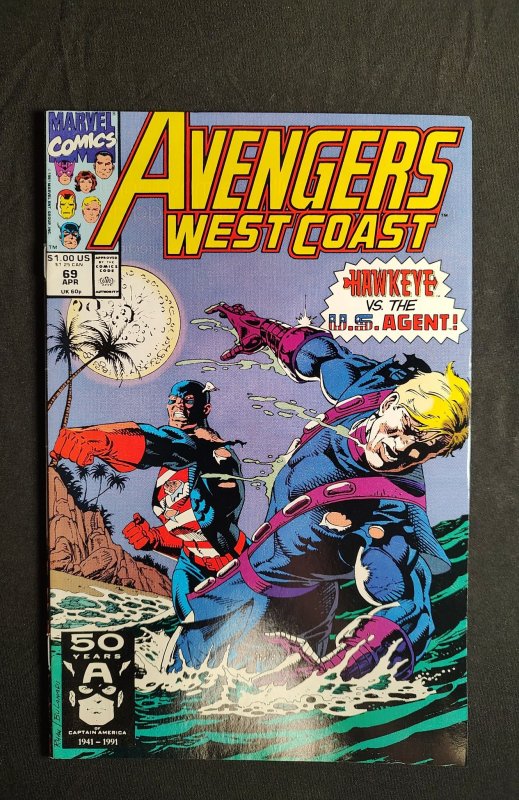 Avengers West Coast #69 (1991)