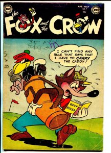 Crow and The Fox #9 1953-DC-golf cover-funny stories-VG