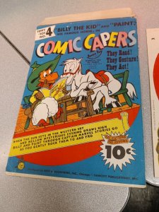 COMIC CAPERS*TIPPY TOY #4*BILLY THE KID & PAINT*DIME LINE*FAWCETT PUBLICATIONS*