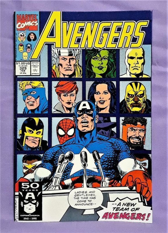 AVENGERS #323 - 332 1st Appearance Origin of RAGE (Marvel 1991) 