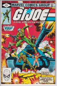 G.I. JOE #1 (Jun 1982) VF+ 8.5, white paper!