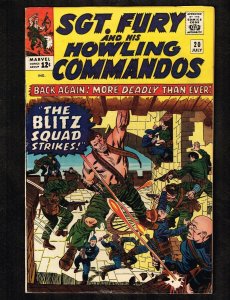 Sgt Fury & His Howling Commandos #20 ~ Blitz 1965 (7.0) WH