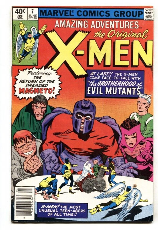 AMAZING ADVENTURES #7-Reprint of X-Men #4-comic book Marvel