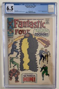 (1967) THE FANTASTIC FOUR #67 CGC 6.5 1st HIM (ADAM WARLOCK) Stan Lee Jack Kirby