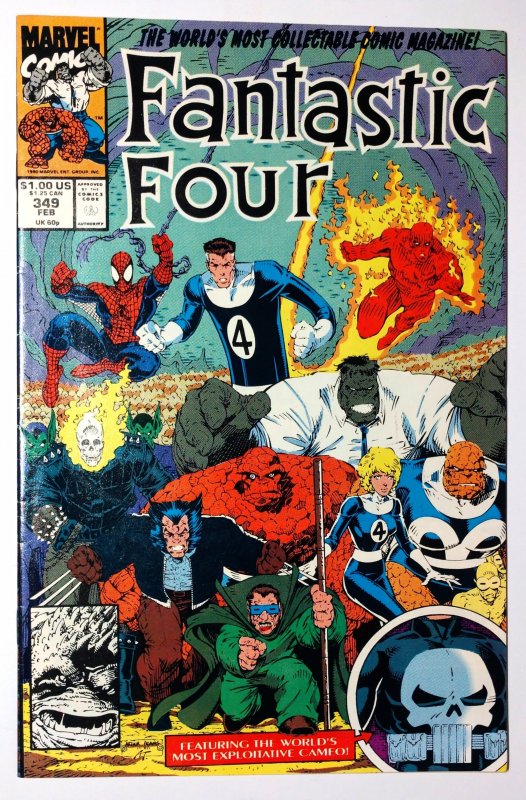 Fantastic Four #349 (VF, 1991)