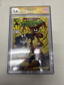 Amazing Spider-Man (1992) # 362 (CGC 9.6 SS) Signed Mark Bagley * Carnage