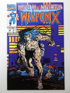 Marvel Comics Presents #80 (1991) Weapon X Storyline Beautiful NM- Condition!