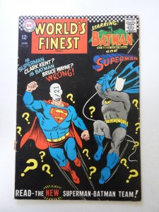 World's Finest Comics #167 (1967) VG condition see descripiton
