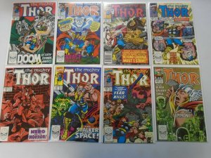 Thor comic lot 43 different from #401-450 8.5 VF+ (1989-92 1st Series)