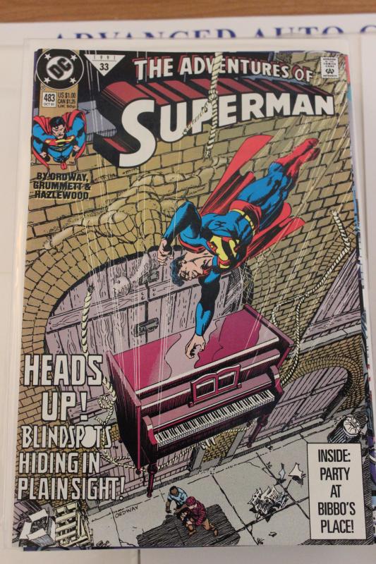 Adventures of Superman 483 VF/NM