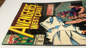 Avengers West Coast #62 Loki - Time Keepers - Immortus - Marvel 1990 - Disney +