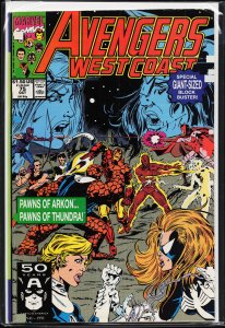 Avengers West Coast #75 (1991) West Coast Avengers / Avengers West Coast