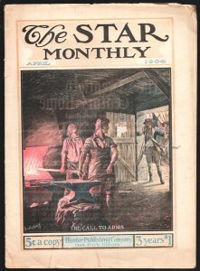 Star Monthly 4/1904-Call To Arms cover-Pulp fiction-comic strip-unique & bi...