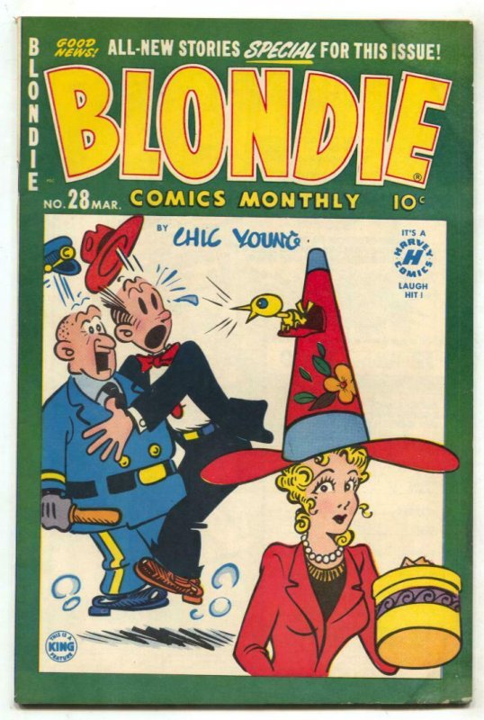 Blondie Comics #28 1951- Harvey Golden Age G/VG