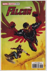 Falcon #1 Cassara Cover (2017) Falcon