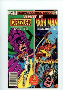 WHAT IF? #33 (5.0) DAZZLER AND IRON MAN!! 1982