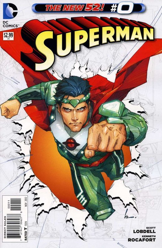 Superman (3rd Series) #0 VF ; DC | New 52