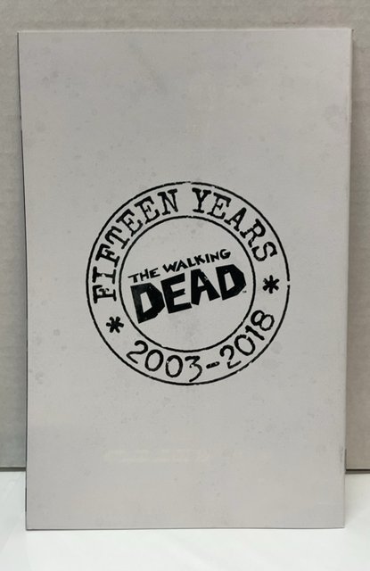 Walking dead number 100.   15 anniversary