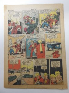 The Spirit #100 (1942) Newsprint Comic Insert Rare!