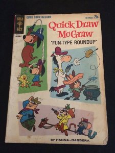 QUICK DRAW McGRAW FUN-TYPE ROUNDUP #12 VG/VG- Condition