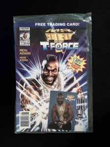 Mr.T and The T-Force #1B.P  MARVEL Comics 1993 NM NEWSSTAND ADAMS VARIANT