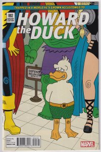 Howard the Duck #2 Hembeck Cover (2016) Howard the Duck
