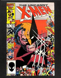 The Uncanny X-Men #211 (1986)