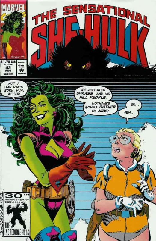 Sensational She-Hulk, The #42 VF; Marvel | save on shipping - details inside