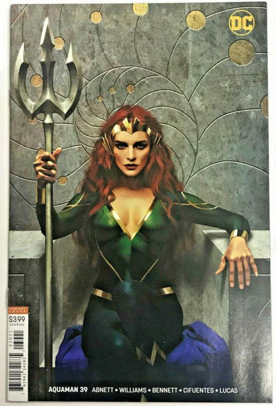 AQUAMAN#39 VF/NM 2018 VARIANT COVER DC COMICS