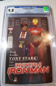 Invincible Iron Man #3 Incentive Kris Anka Variant (2017)